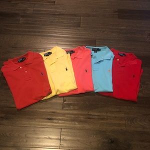 Polo by Ralph Lauren 5 Shirt Bundle